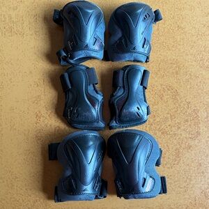 ROLLERBLADE Kids Protective Skate Pad Set - Small - Black